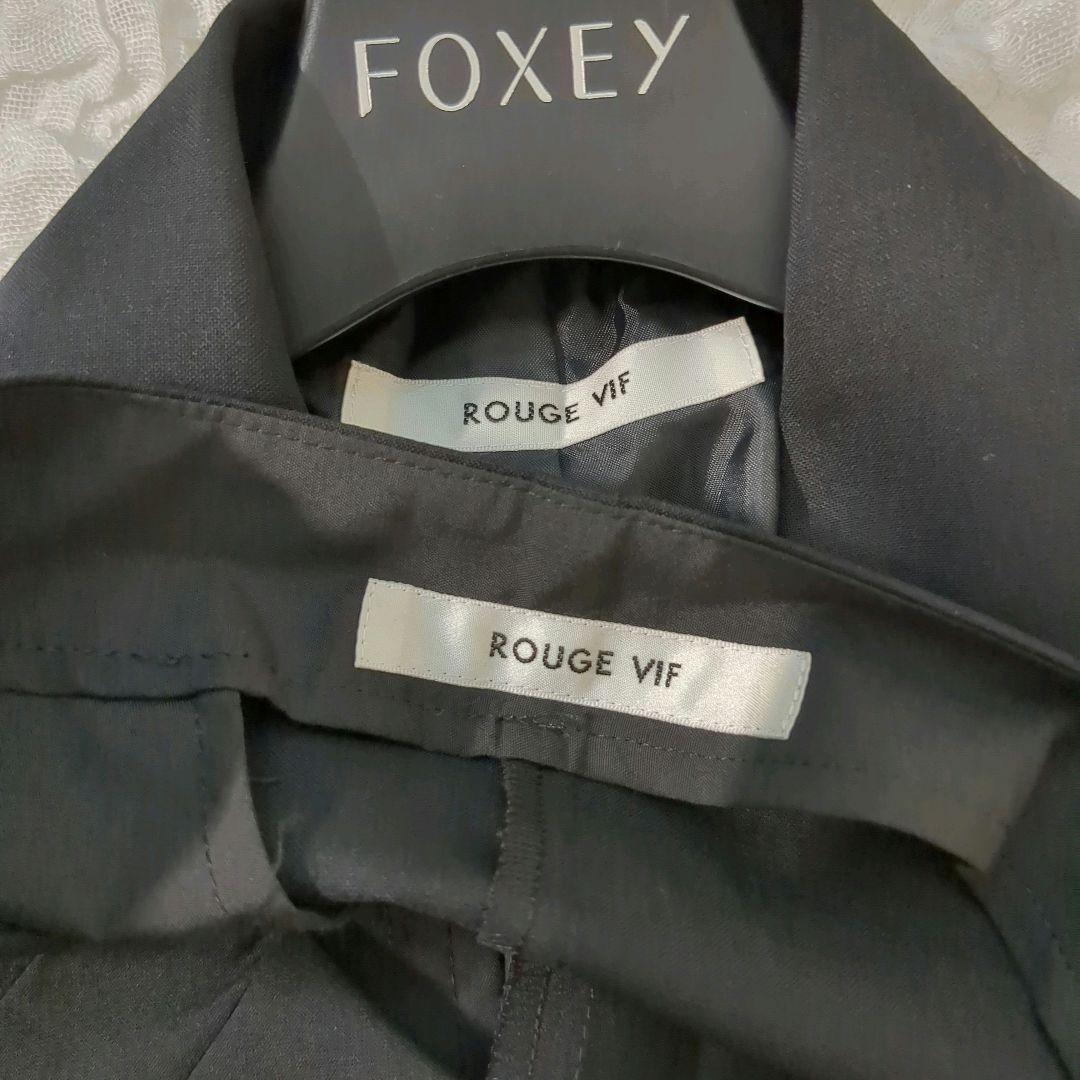 美品　ROUGE VIF　スーツ　ジャケット　スカート　　セットアップ 23ss