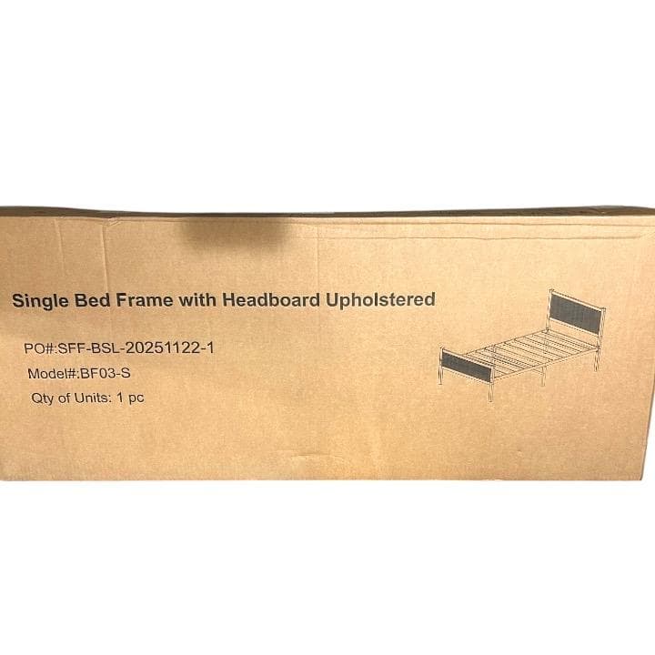 ベッドフレーム シングルベッド 耐荷重300kg 197×95×96cm