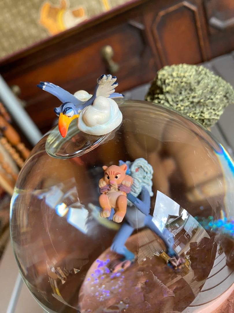 25周年記念限定品　ライオンキングキング・スノーグローブ　オルゴール　レア