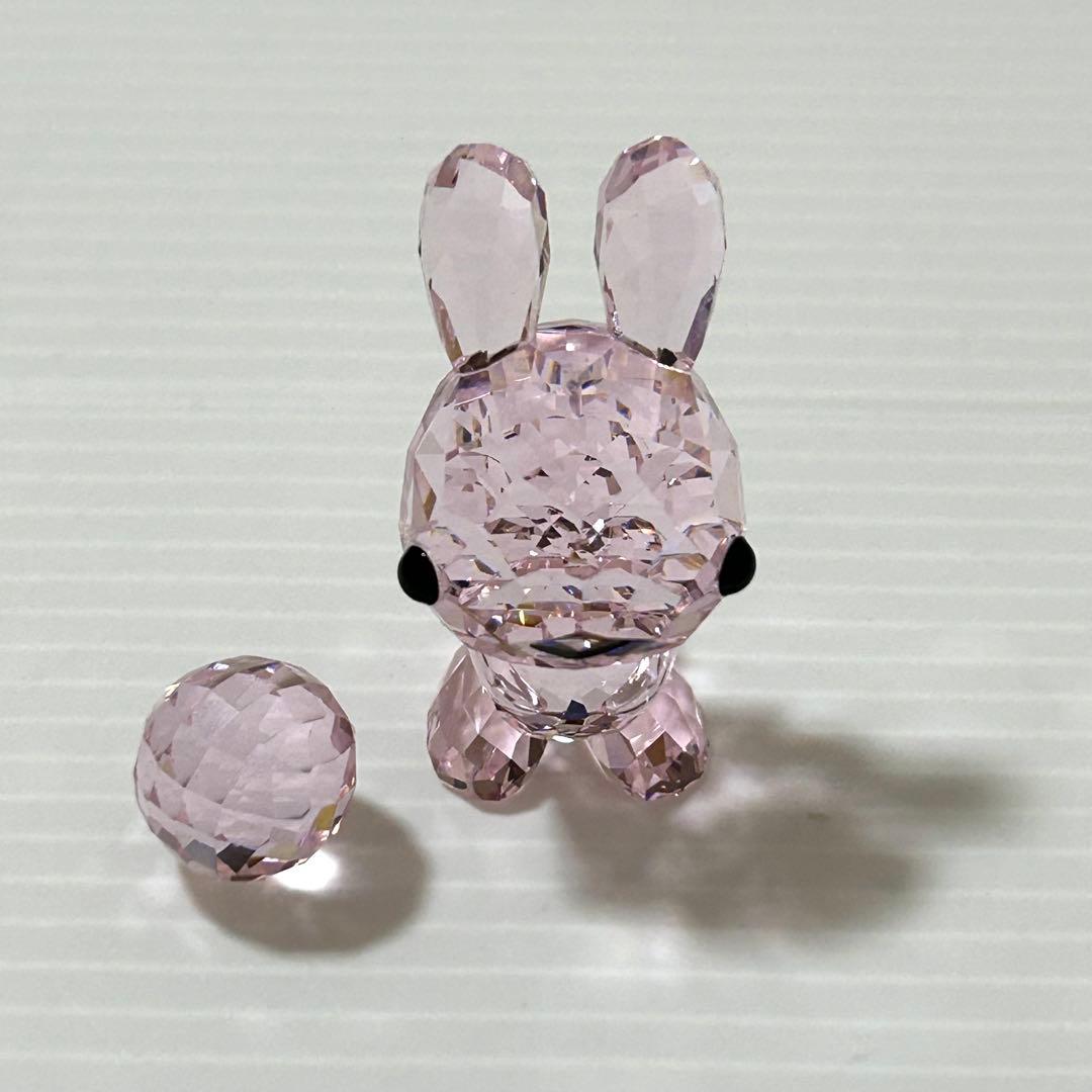 SWAROVSKI スワロフスキー 干支 十二支 卯（うさぎ）ピンク クリスタル