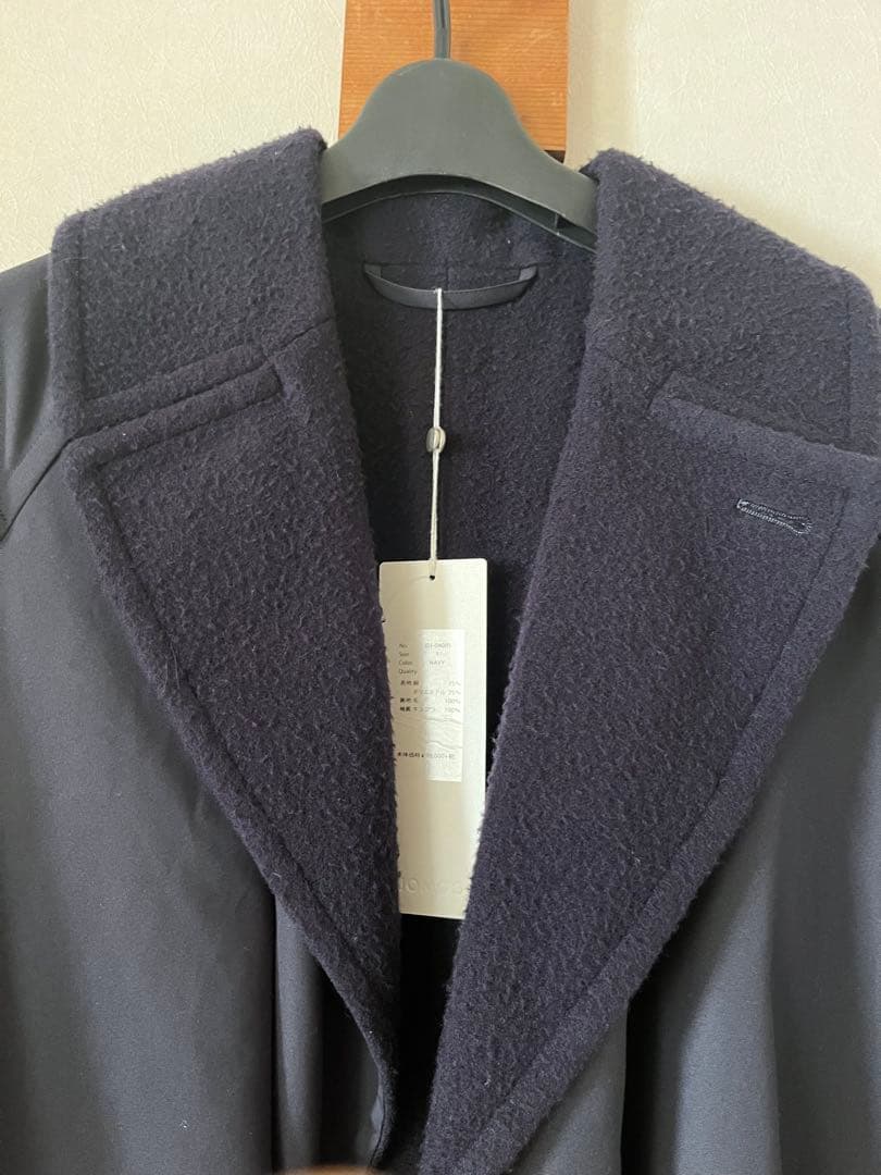 【レア】ネイビー タイロッケンコート 新品　comoli オーラリー