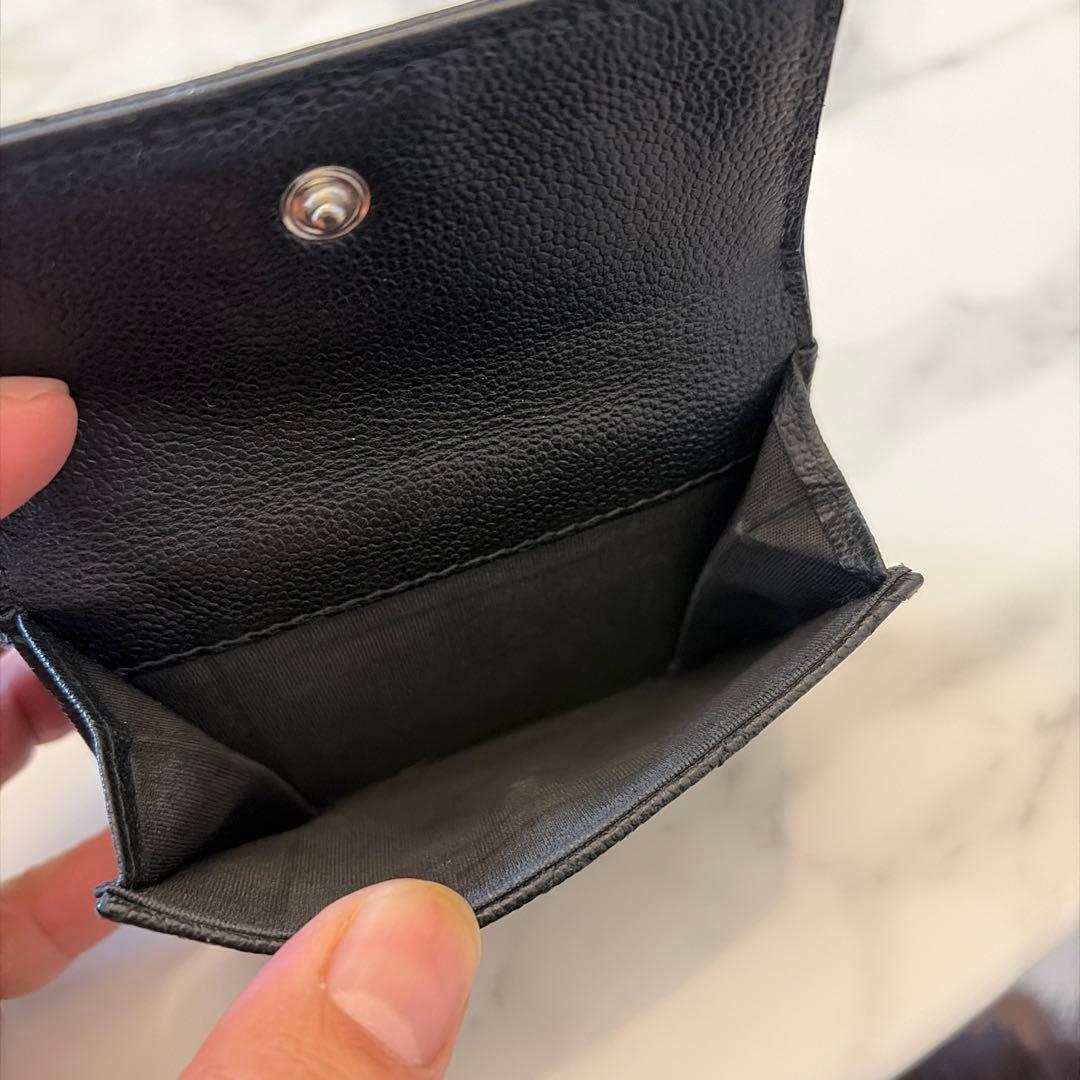 CHANEL ボーイシャネル 三つ折り財布