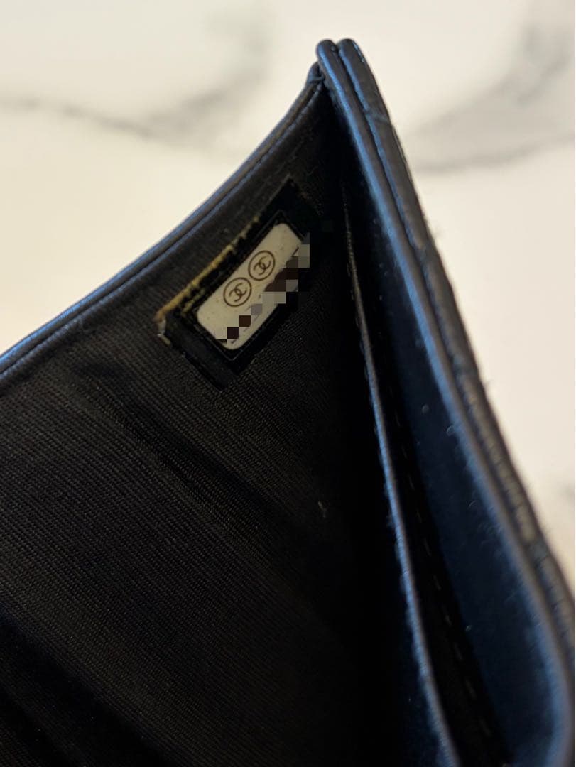 CHANEL ボーイシャネル 三つ折り財布