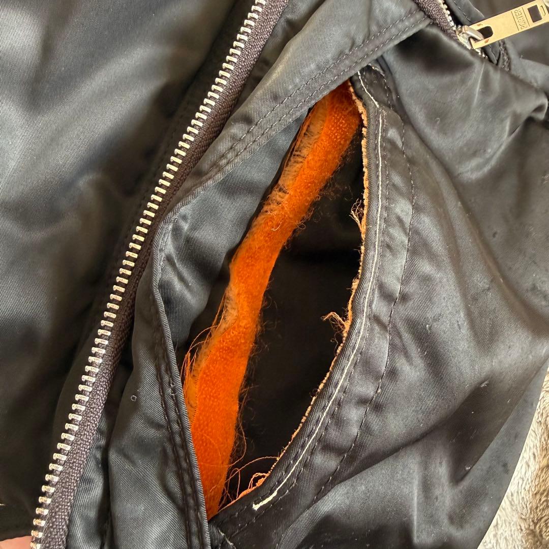 【日本製】PORTER TANKER バックパック 黒 コンパク 補修前提