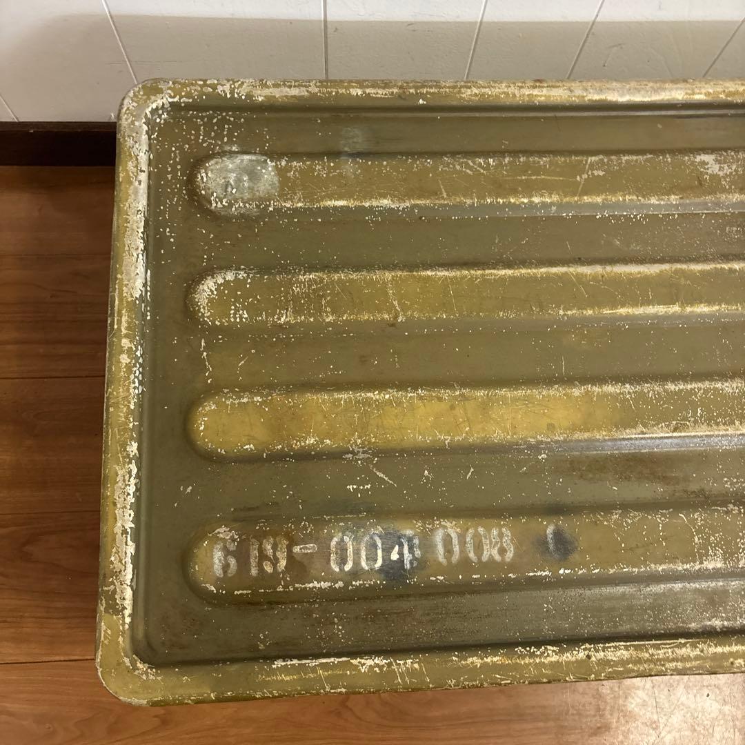 米軍　実物　アルミコンテナ　送料無料