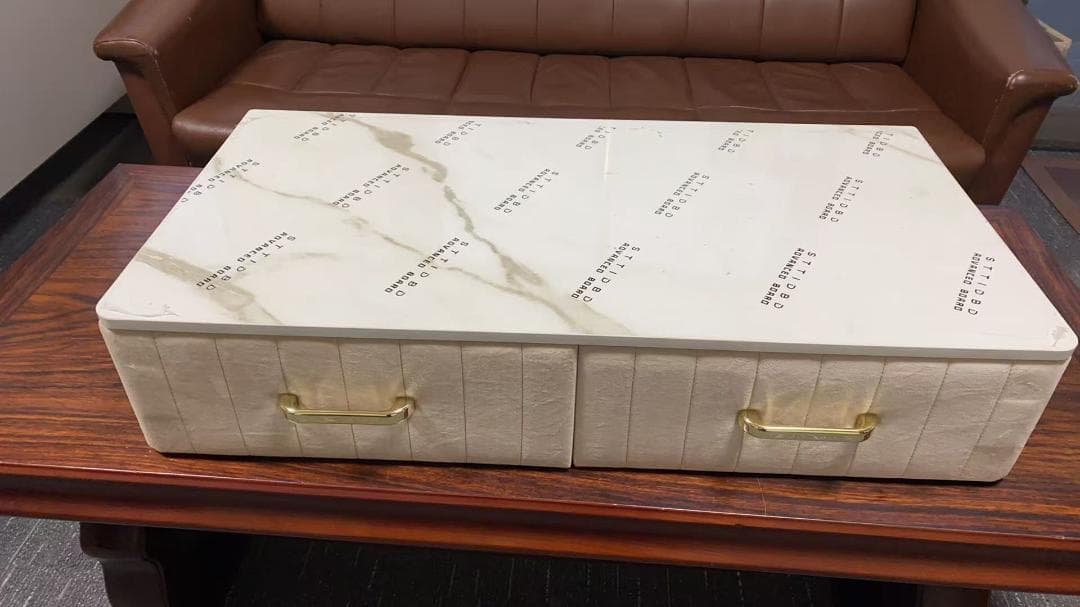 ホワイト木製ドレッサー 訳あり品　写真をご確認J108-80-02 デスクのみ