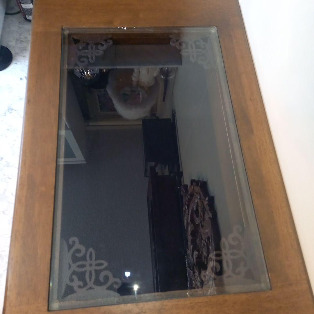 森のサーカス　株式会社　ガラス　センターテーブル 引出付き　コレクション　飾り