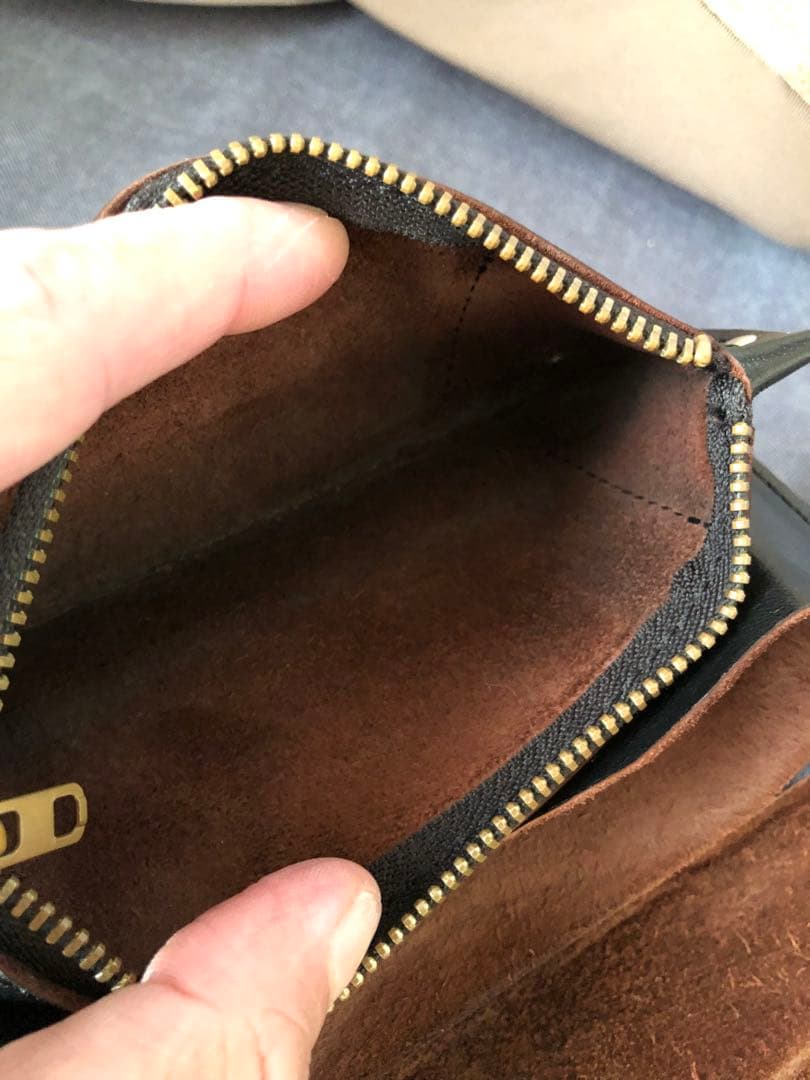 オールドゴッドホースハイドトラッカーウォレット