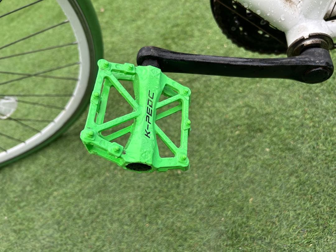 Grandir ロードバイク ホワイト/グリーン　引き取り限定