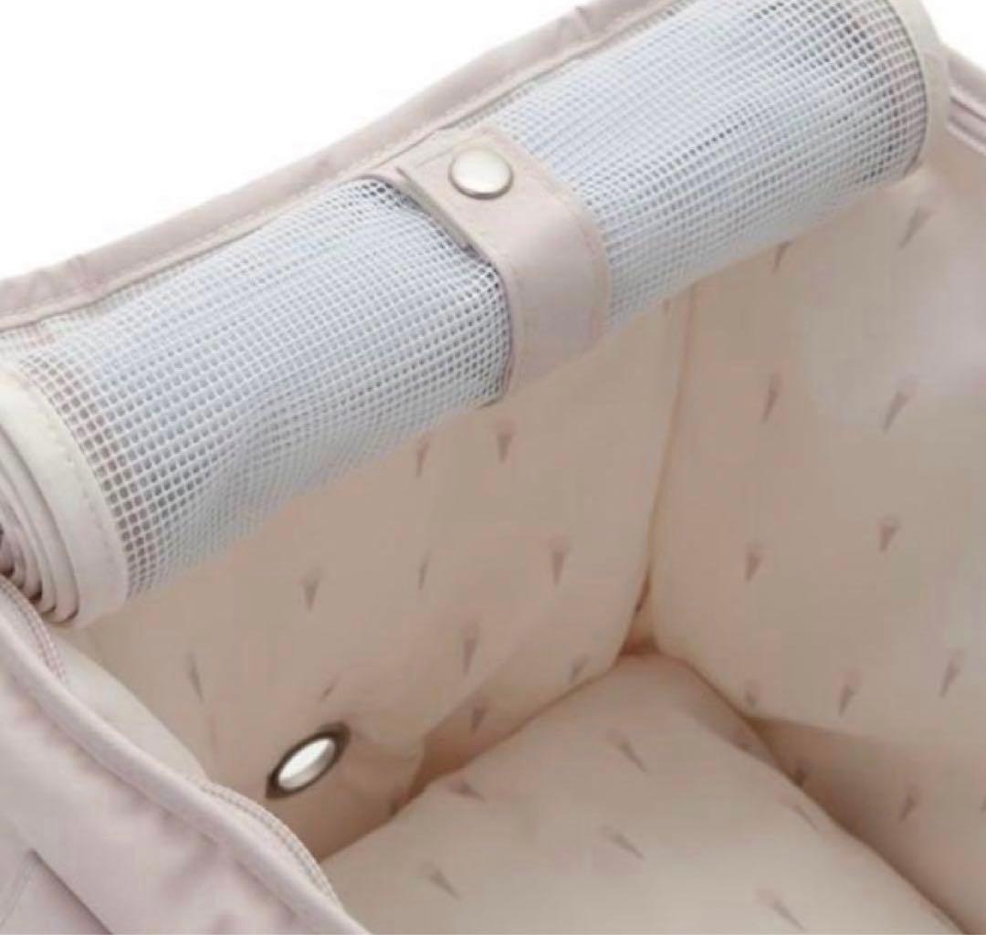 タグ保管＊ほぼ未使用＊ジェラートピケ⚠️中敷きなし　キルティングキャリーバック