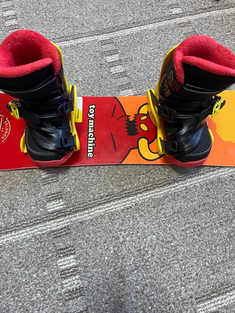 Toy Machine & Salomon 90㎝キッズスノーボードセット