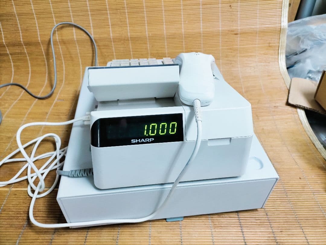 シャープレジスターXE-A280　PC連携　高額スキャナ付き　860281