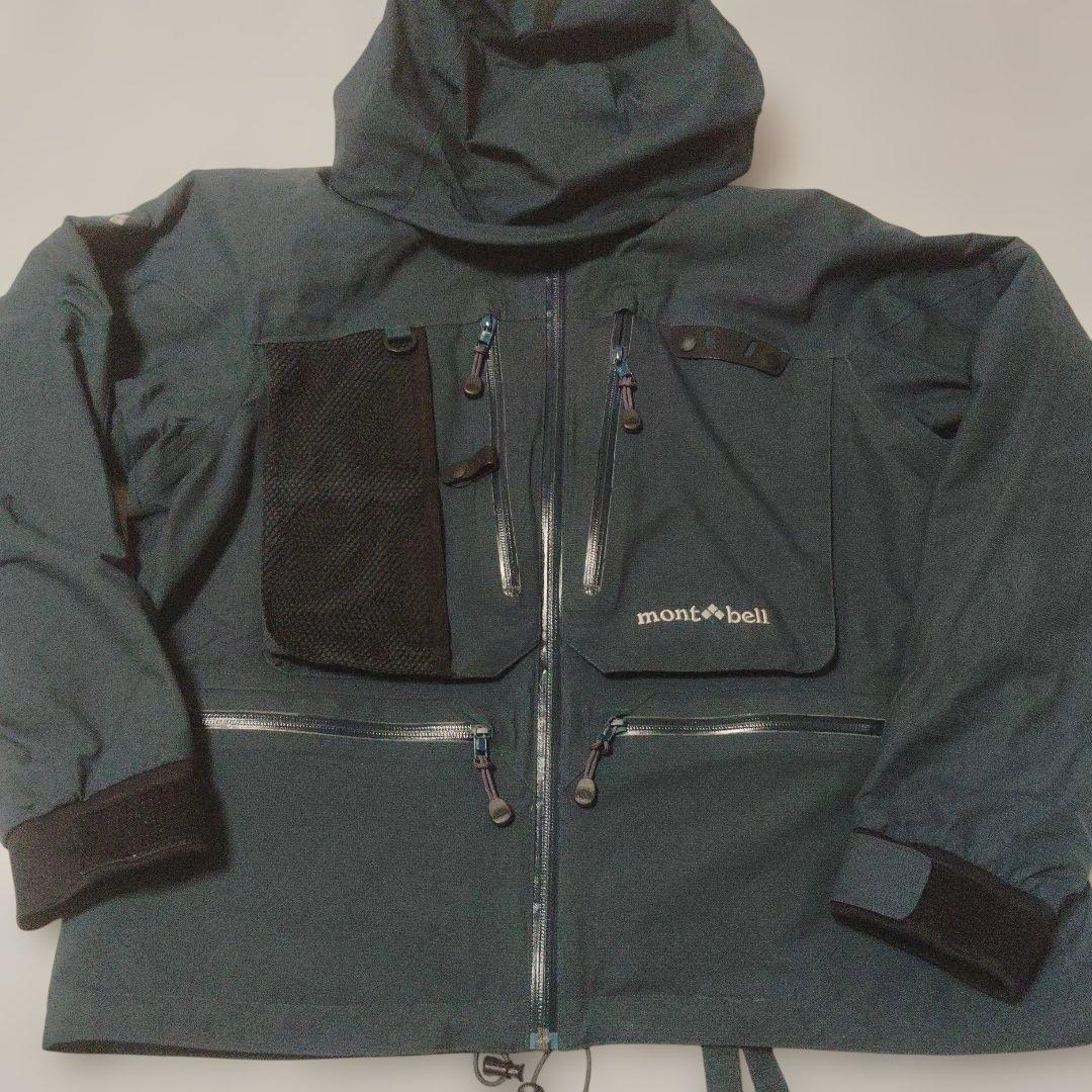 モンベル　mont-bell 　渓流　フライフィッシングジャケット　 Sサイズ