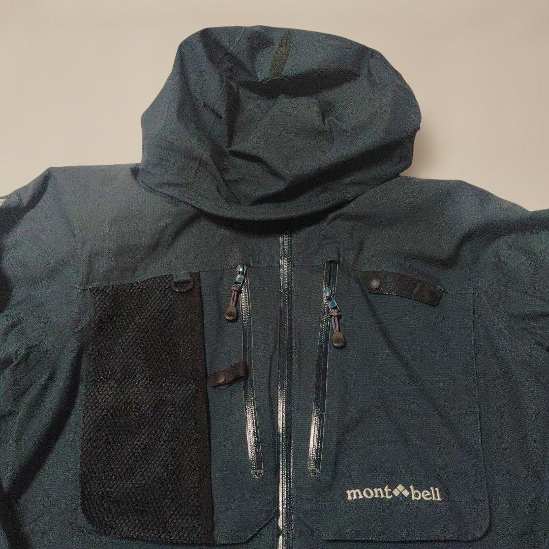 モンベル　mont-bell 　渓流　フライフィッシングジャケット　 Sサイズ
