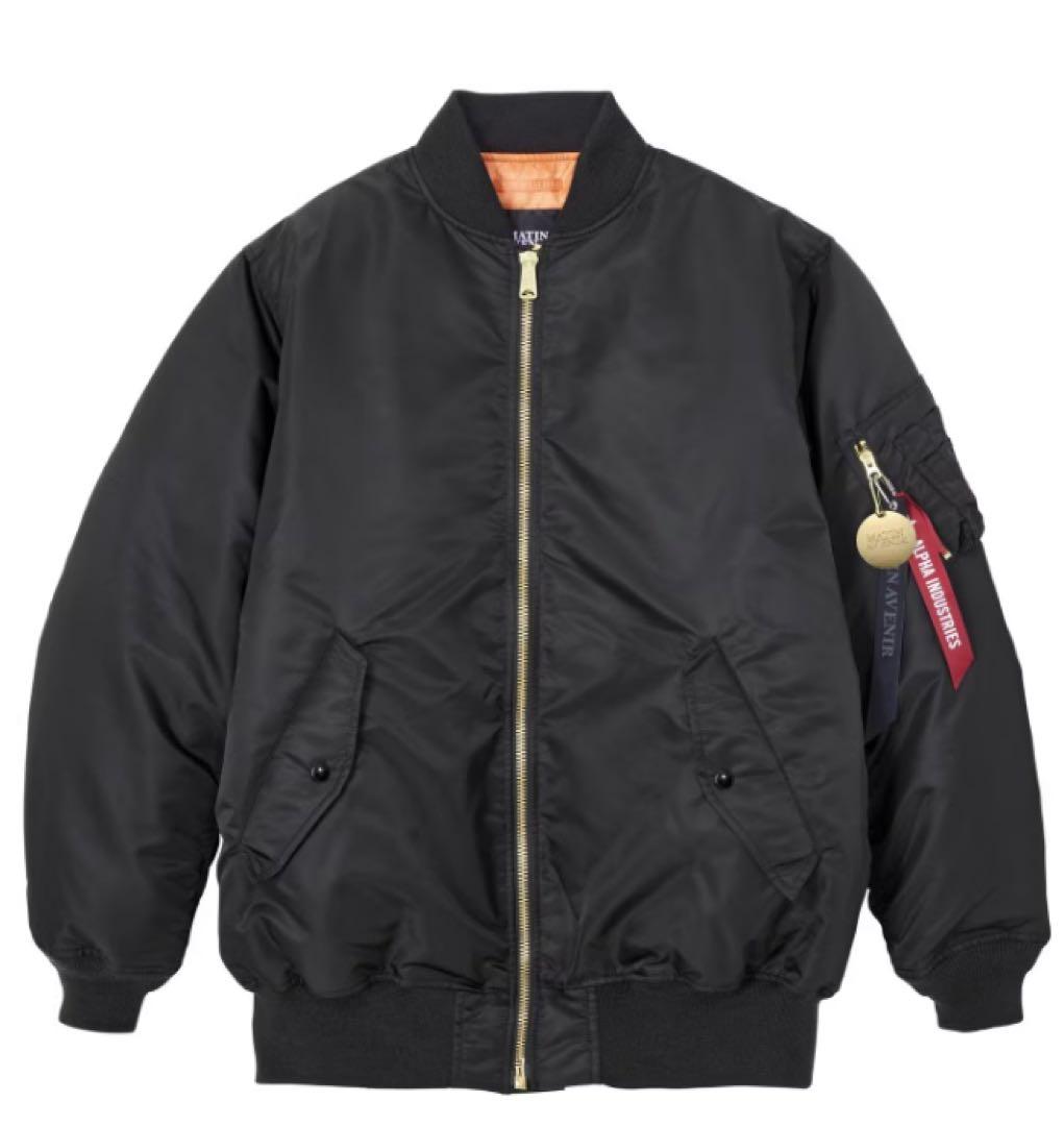 新品未開封‼️【MATIN AVENIR】MA-1 パフィジャケットブラック