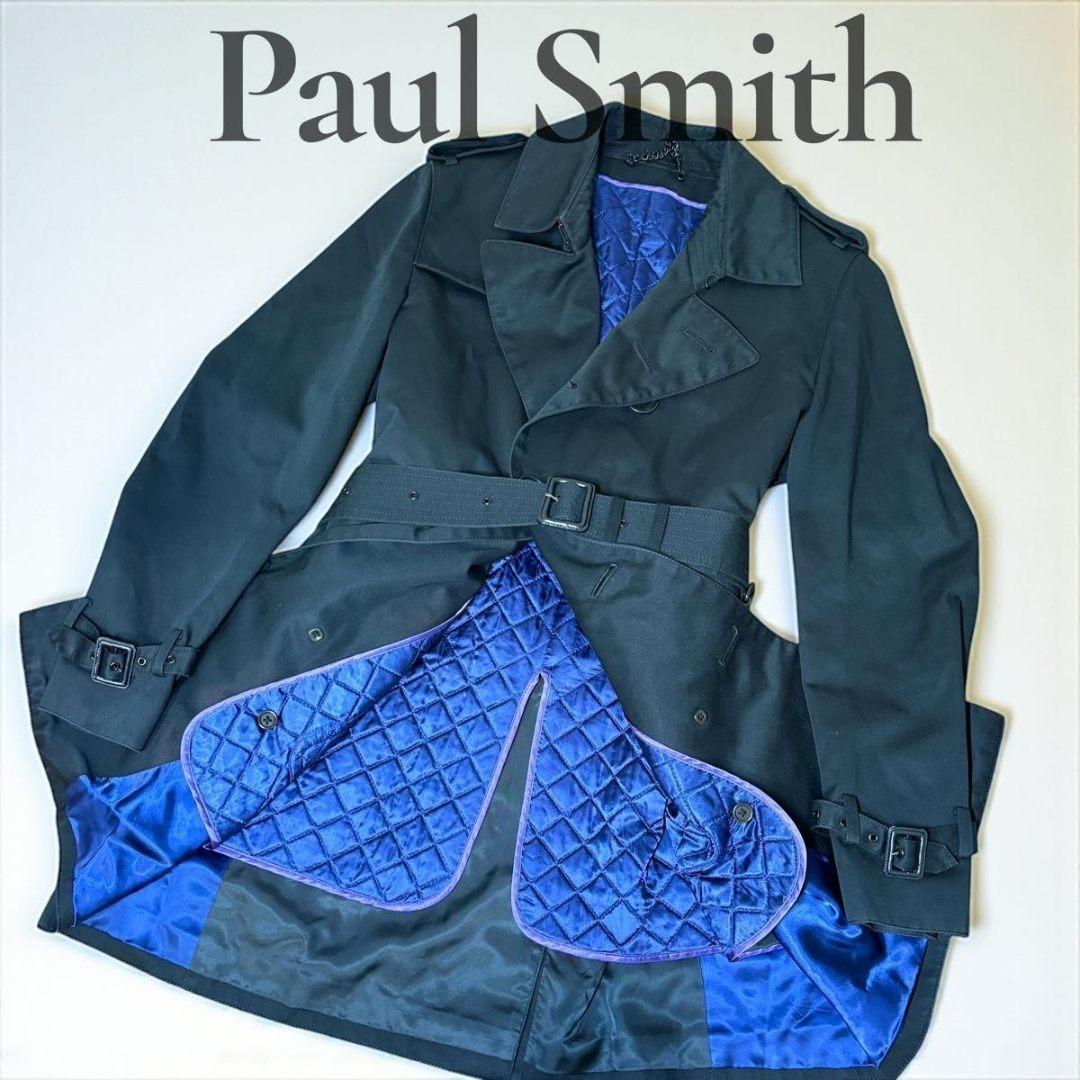 ポールスミス　Paul Smith トレンチコート　極上シルエット　ライナー付き