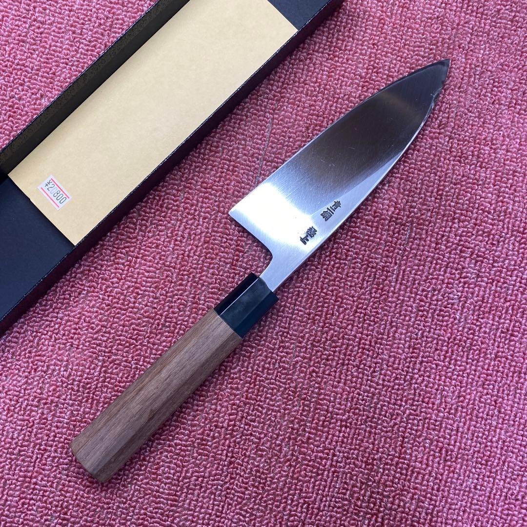 青二鋼　出刃包丁　150㎜ 5寸