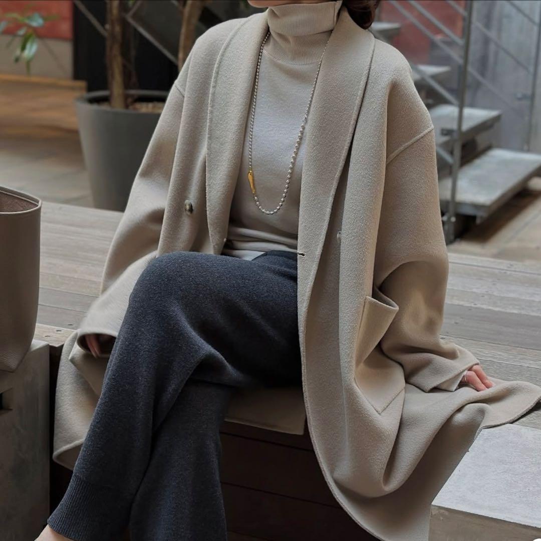 新品Na.e EVER SERIES Turtle Neck Slim Knit