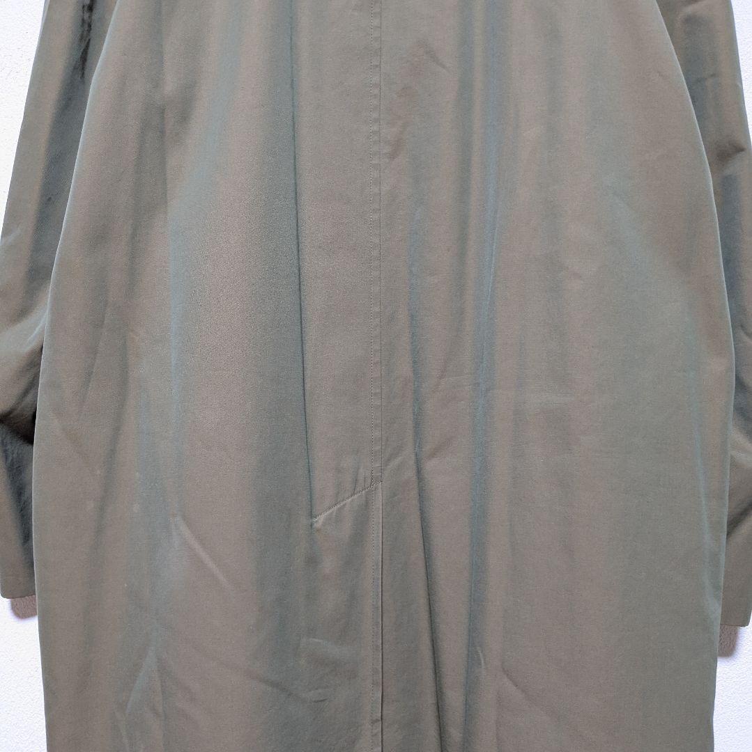 美品 英国製 80s バーバリー ステンカラーコート メンズ 玉虫 丸善 86B