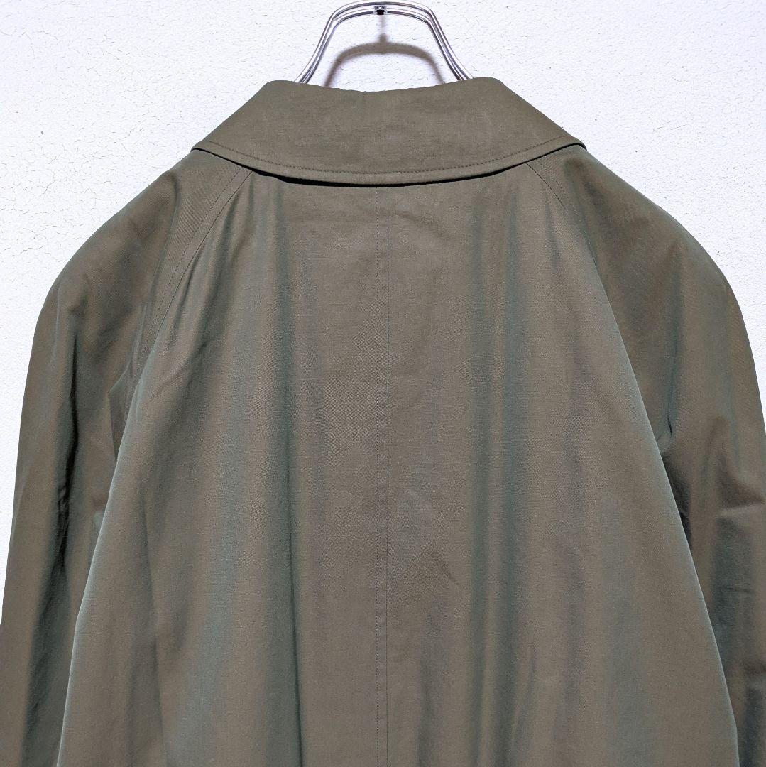 美品 英国製 80s バーバリー ステンカラーコート メンズ 玉虫 丸善 86B