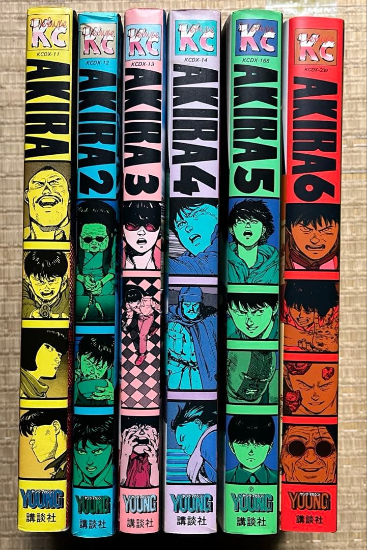 ゆ*マ様 大友克洋 AKIRA 1〜6巻 全巻セット