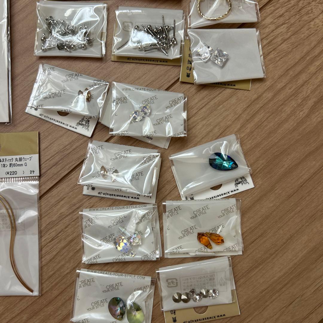 ハンドメイド ピアス アクセサリーパーツ 色々セット パーツ