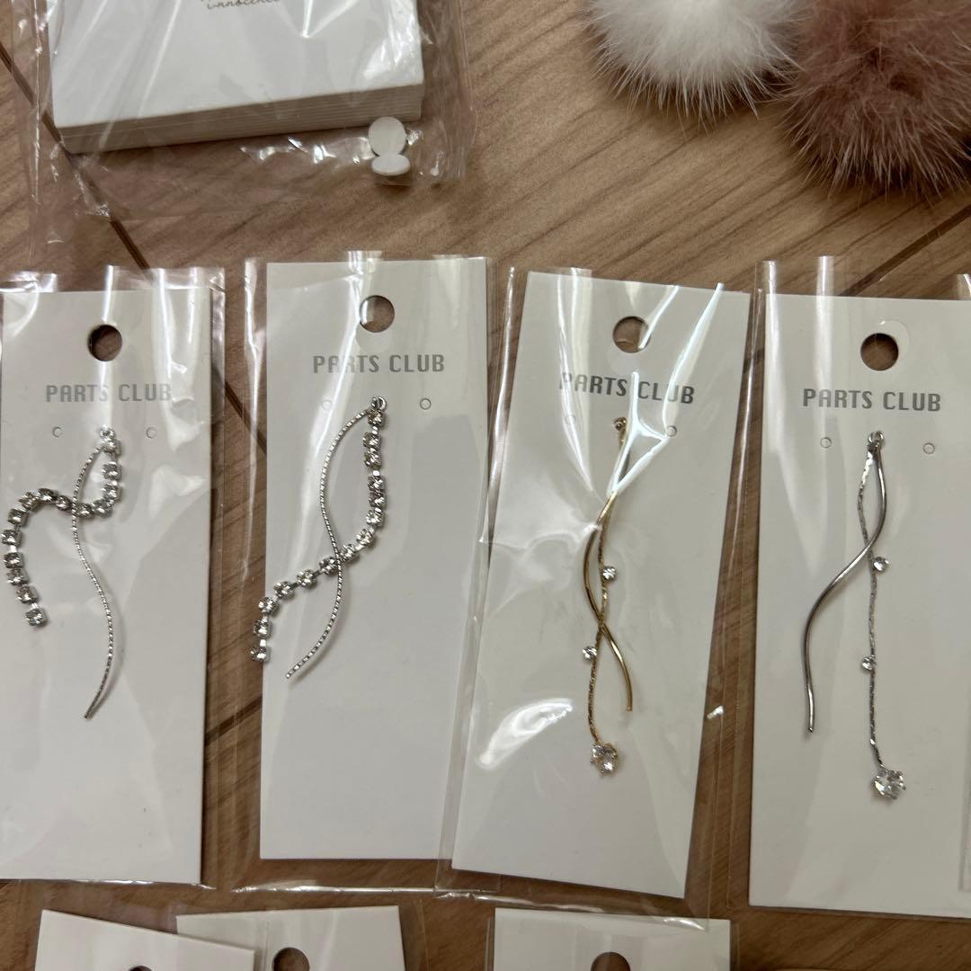 ハンドメイド ピアス アクセサリーパーツ 色々セット パーツ