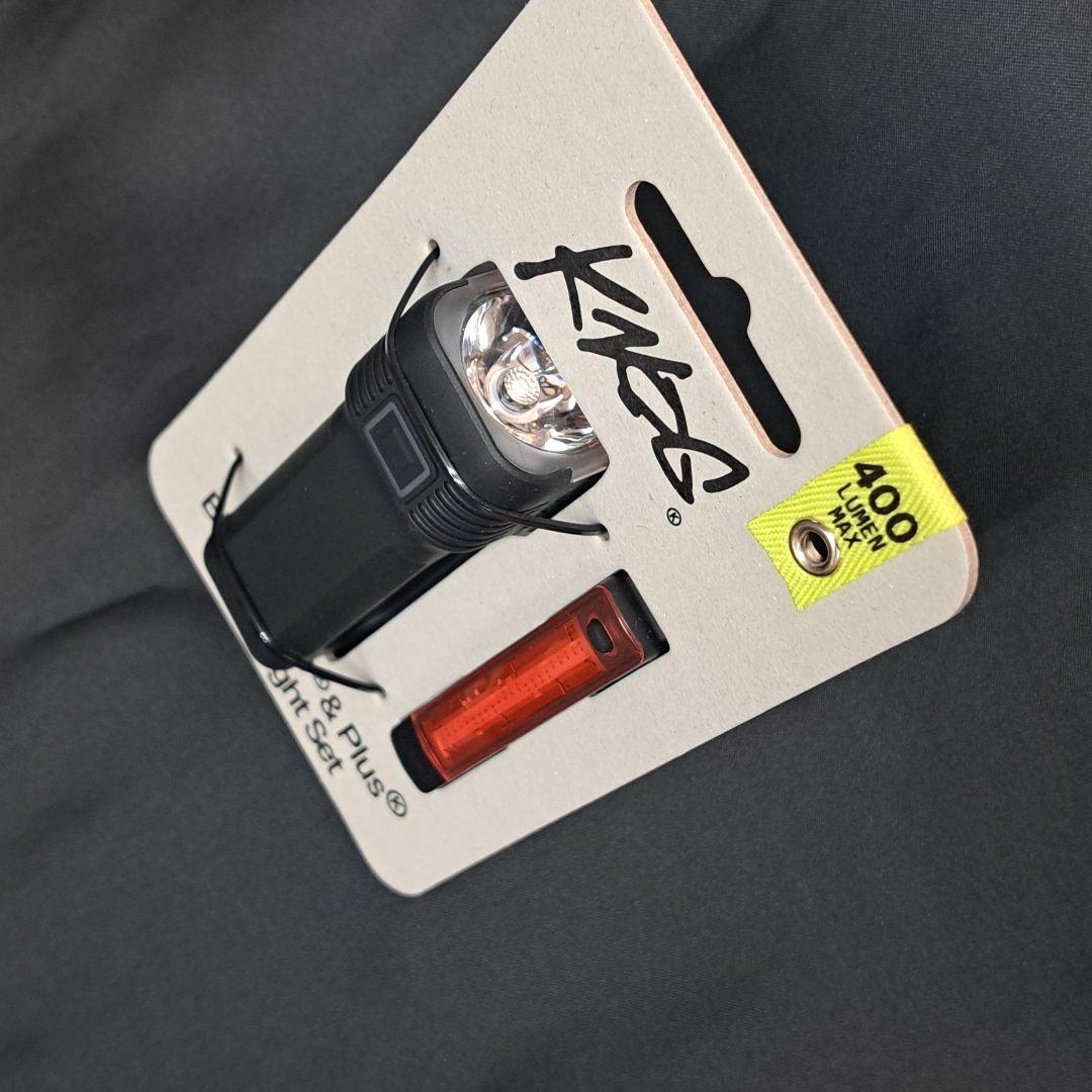 【新品】KNOG(ノグ)ライト前後セット　ブラインダー 400 & プラス20