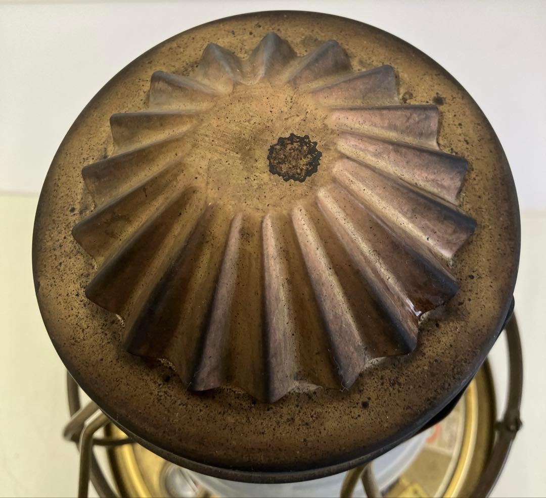 ニッセン（日本船燈）石油ストーブ フリージア IS-3DX レトロ 真鍮製