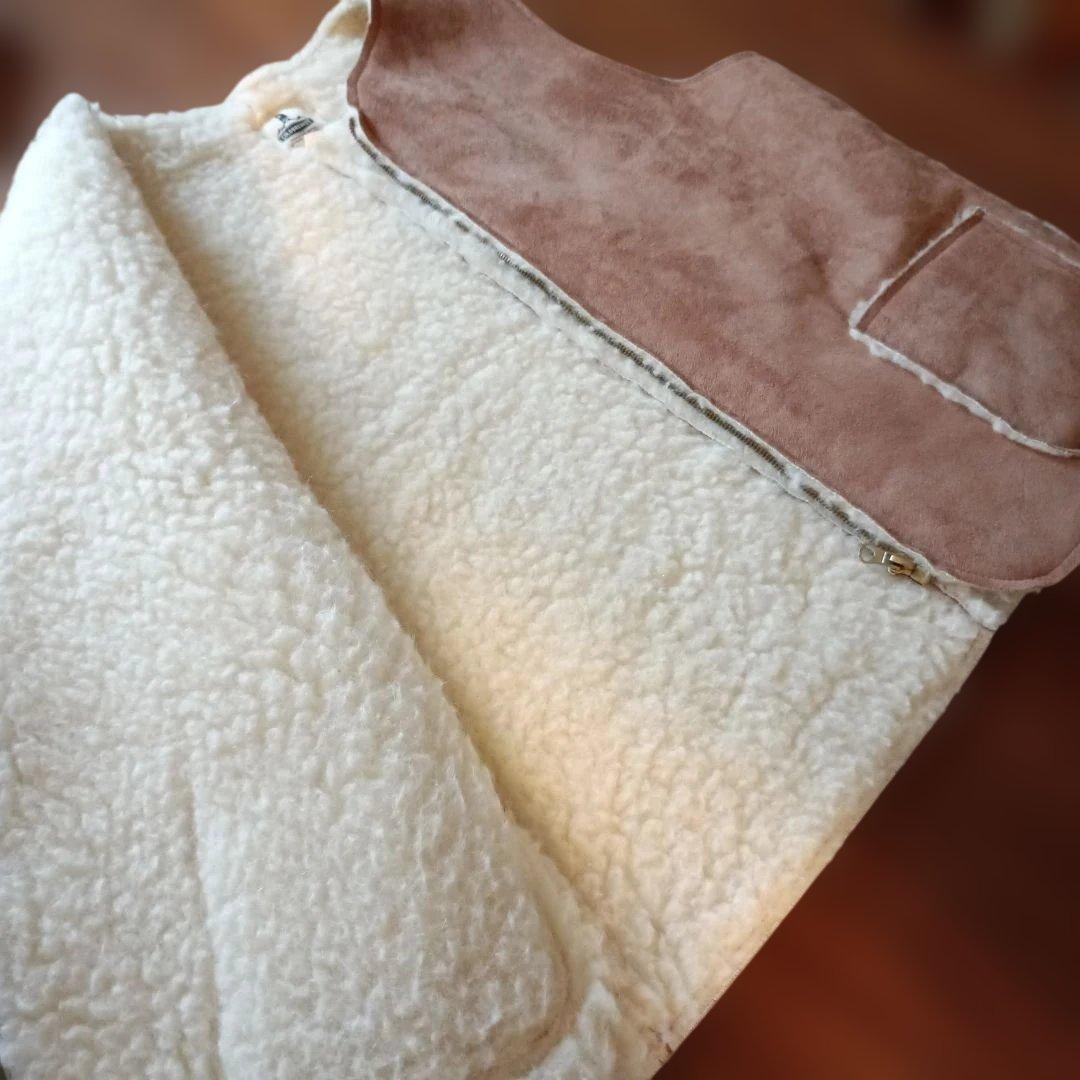 COLD BREAKER ナチュラルウール100% ベスト　アウター