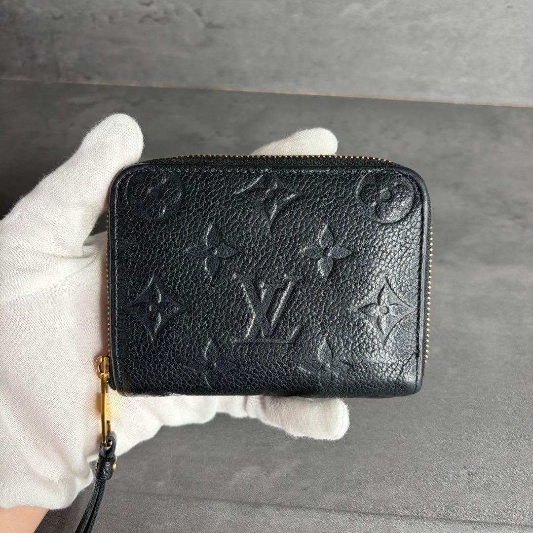 【RFID搭載】ルイヴィトン モノグラム アンプラント ジッピーパース 黒