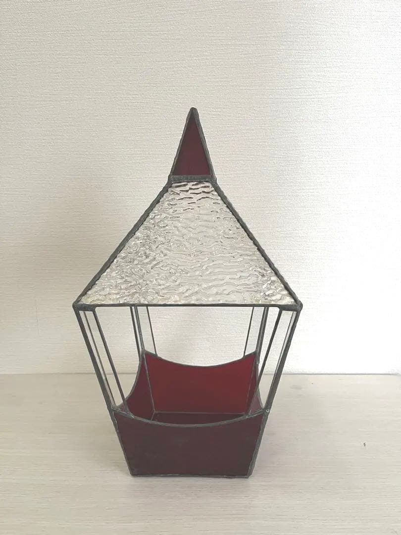 ステンドグラス《テラリウム三角屋根》