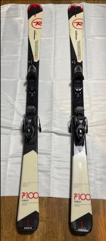 【しらいさむ】ROSSIGNOL P100 163cm スキーセット