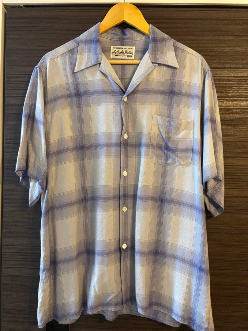 ワコマリア　オンブレチェックシャツ