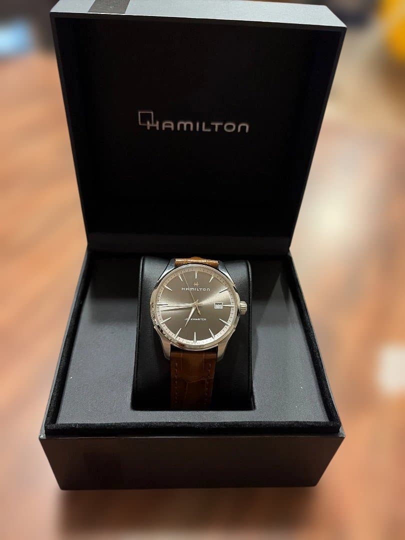 HAMILTON Jazzmaster シルバー/ブラウン