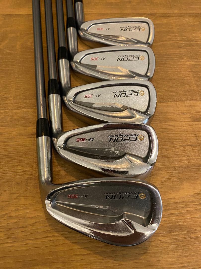 エポン EPON AF-306 アイアン5本セット （♯6〜♯PW）