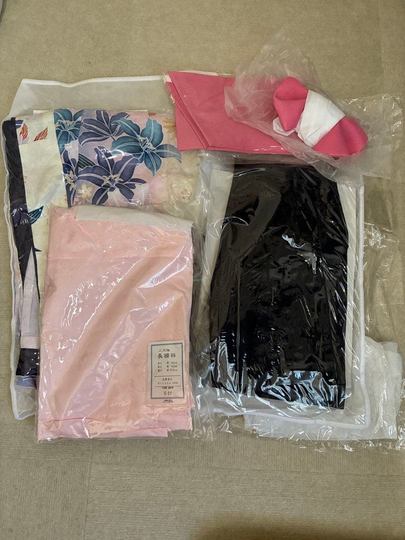 卒業袴　簡易袴　小学生　【140】　ブーツセット