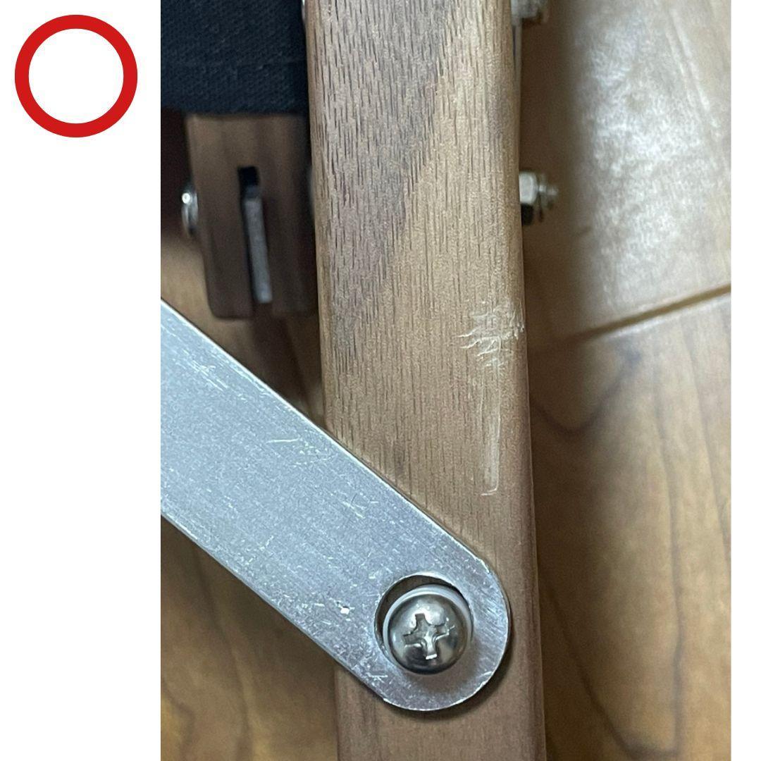 【そり 訳有】カーミットチェア 同規格 カーミット ウォールナットチェアー