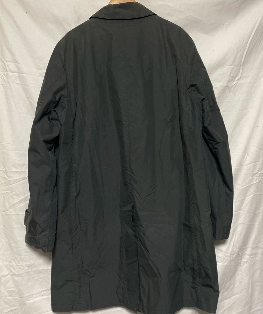 3シーズン着用可【マーガレットハウエル】日本製 脱着ライナー付ステンカラーコート