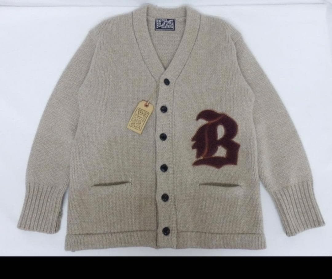 ベラフォンテ Belafonte ベージュ カーディガンXL