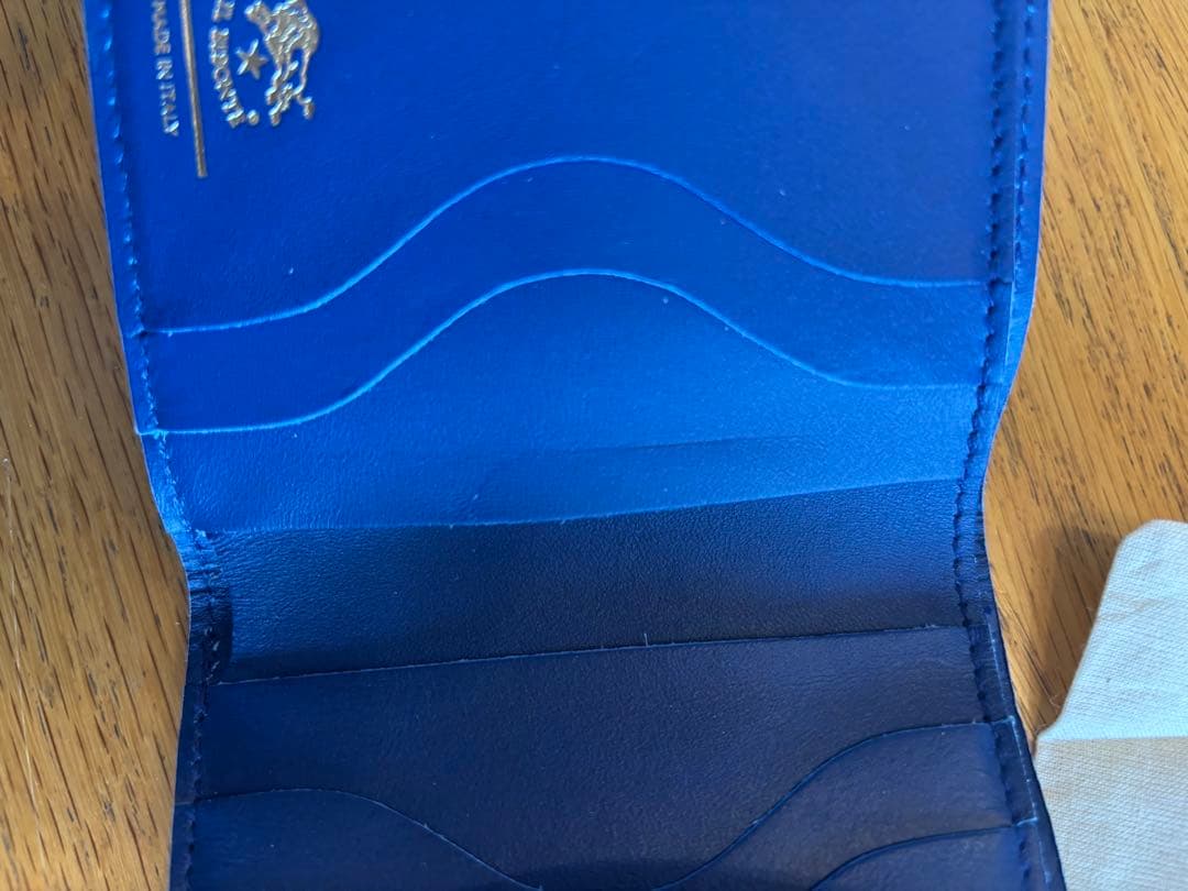 イルビゾンテ 財布　ブルー