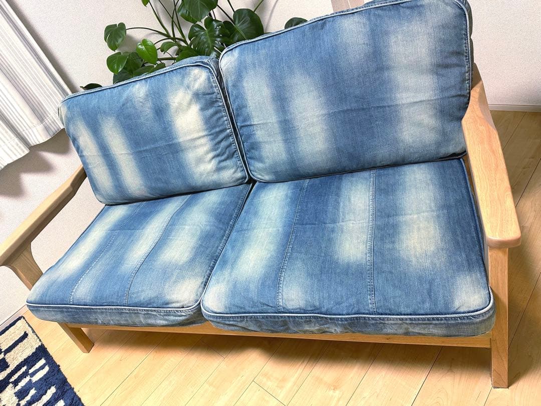 ダブルティー ティズモソファ デニム