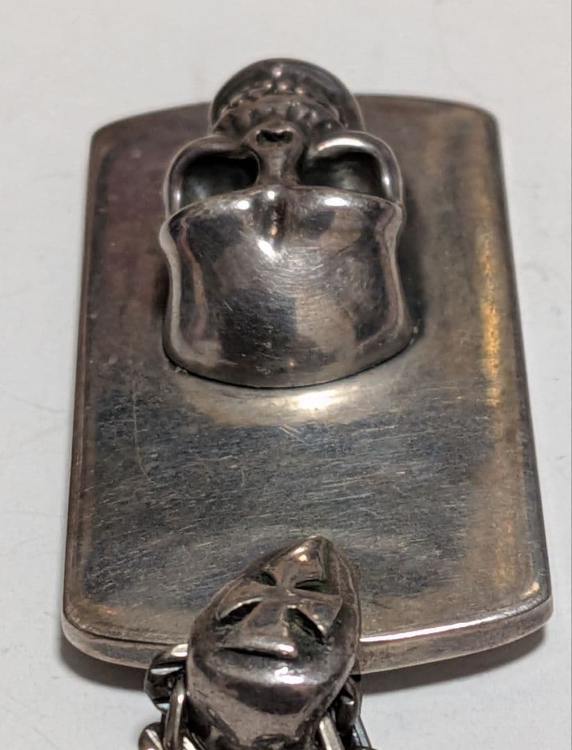 ペンダント　スカル