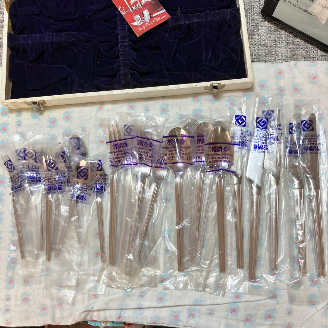 ラッキーウッド　ラッキーシルバー　銀メッキ　２５本