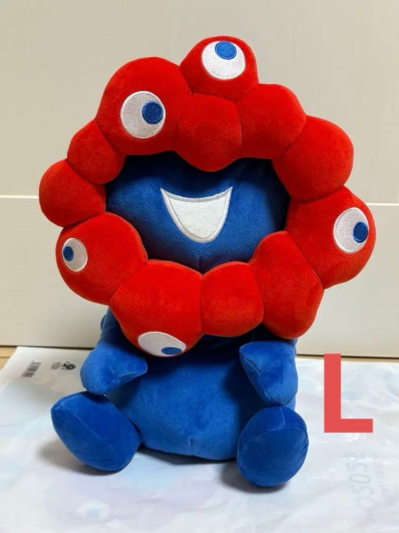 ミャクミャク　お手玉風　ぬいぐるみ　Lサイズ　大阪関西万博 EXPO2025