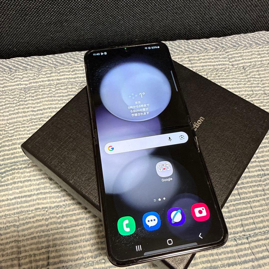B*H様 [オークション]Galaxy Z Flip5 512GB ブラックSI