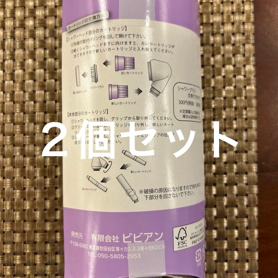 ビビアン【ガイアの水135】 シャワーヘッド用交換カートリッジ