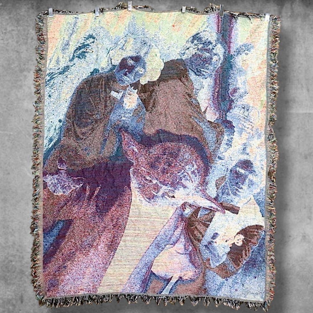 BOKG ムービー ラグ タペストリー 古着 スターウォーズ 映画 ヨーダ