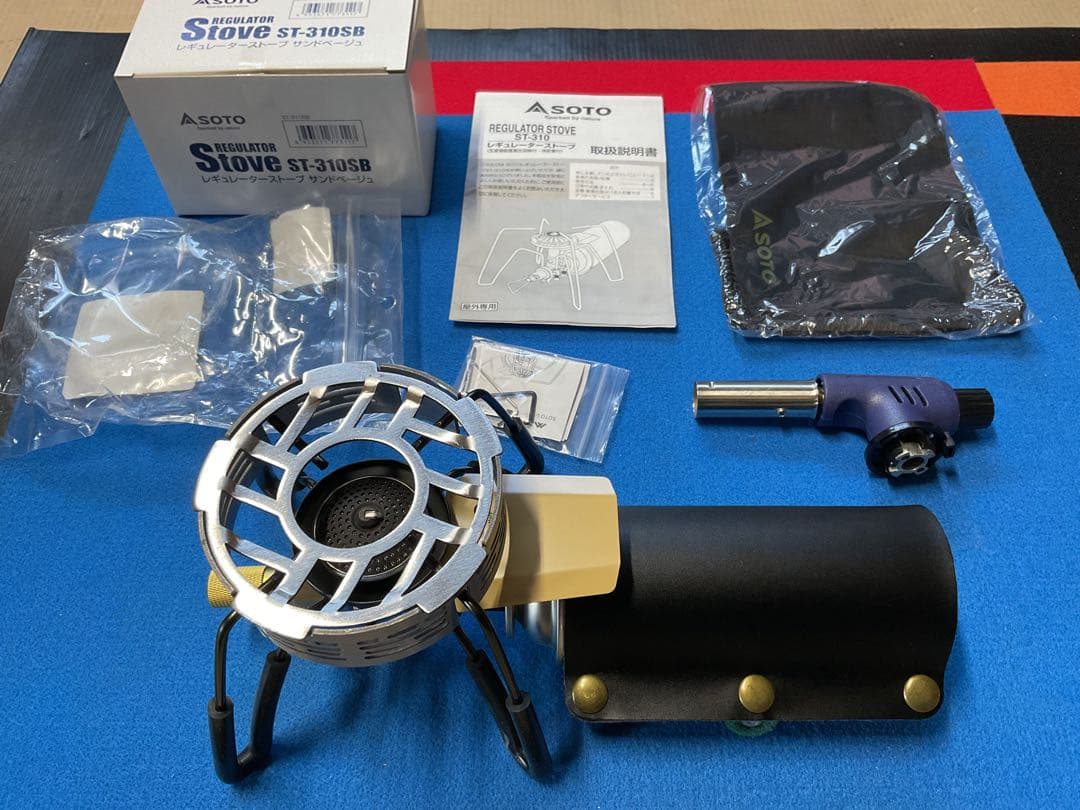 SOTOレギュレーターストーブST-310SBカラー装備品付き新品未使用未点火品