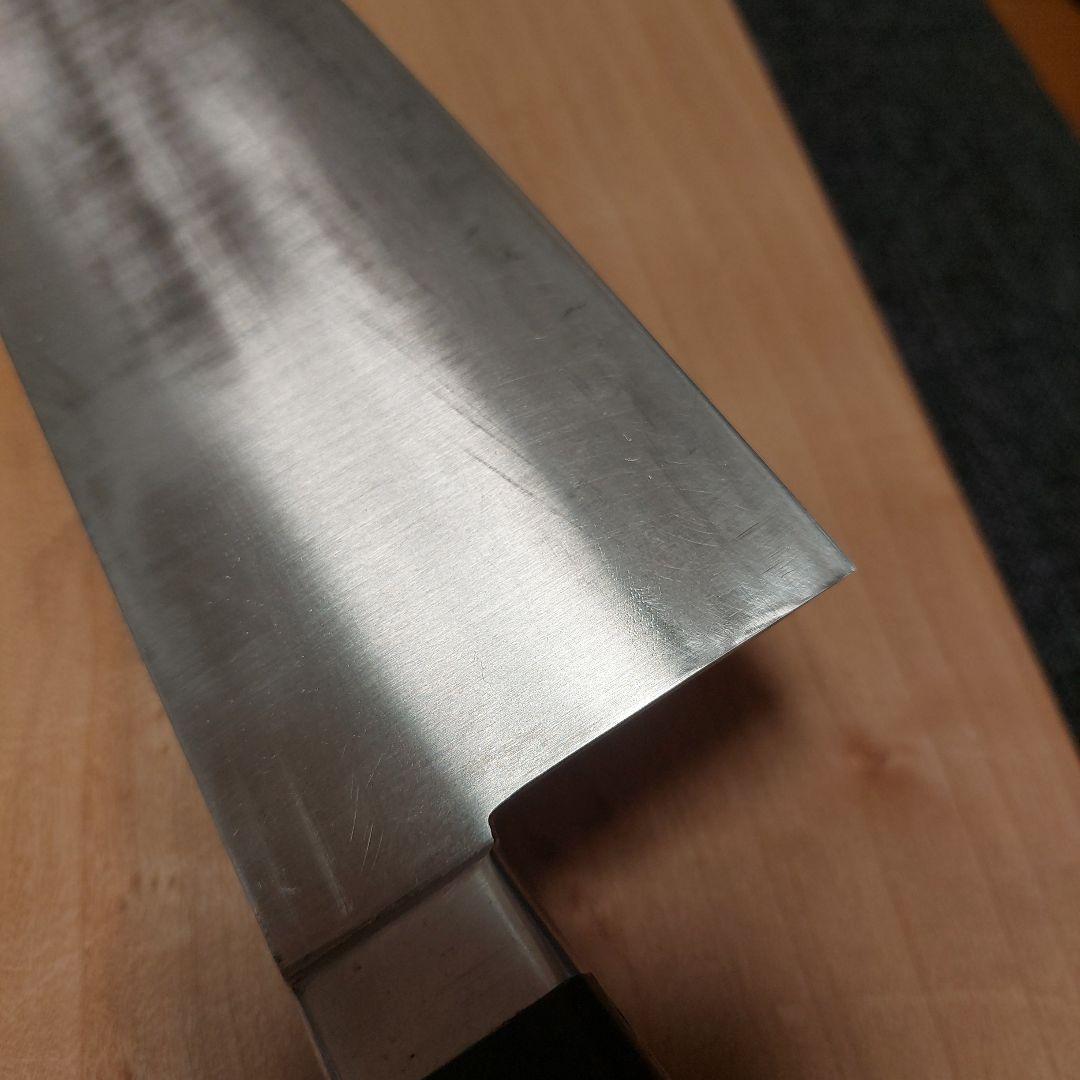 康之　高炭素鋼　本鍛練牛刀　尺ニ